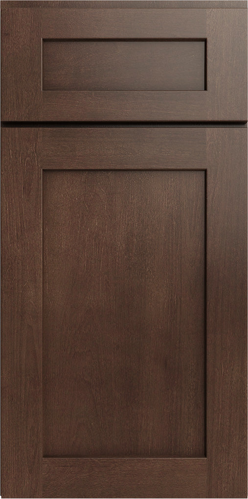 7" Wide x 24" High Wall Cabinet - Thermofoil Doors